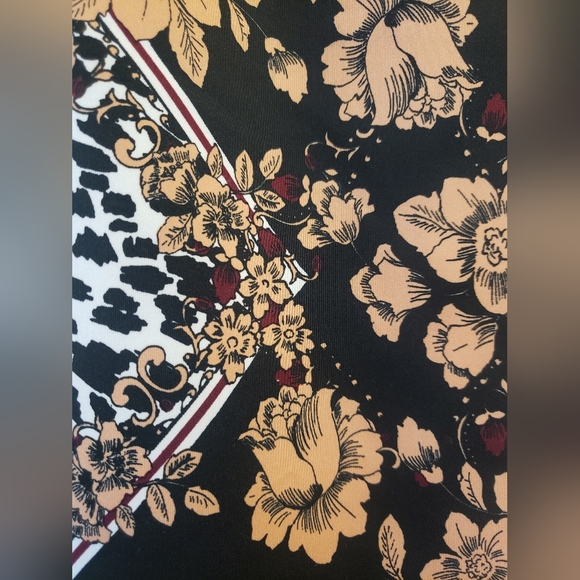 GUESS - Flattering Floral & Animal Print Bodycon Dress - Picture 5 of 7